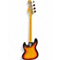Vintage 1975 Fender Jazz Bass 3 Color Sunburst Electric Bass Guitar