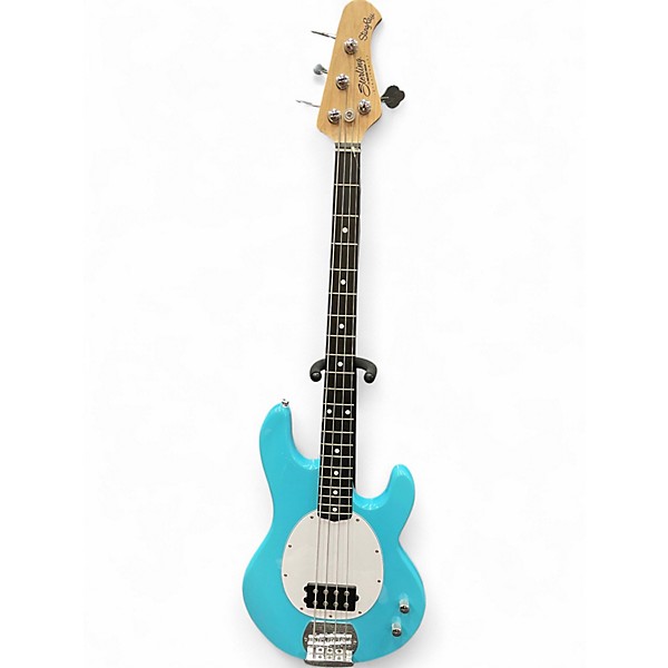 Used Sterling by Music Man STING RAY Daphne Blue Electric Bass Guitar