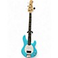 Used Sterling by Music Man STING RAY Daphne Blue Electric Bass Guitar thumbnail