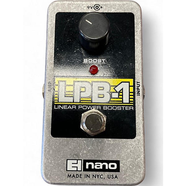 Used Electro-Harmonix Nano LPB1 Linear Power Booster Effect Pedal