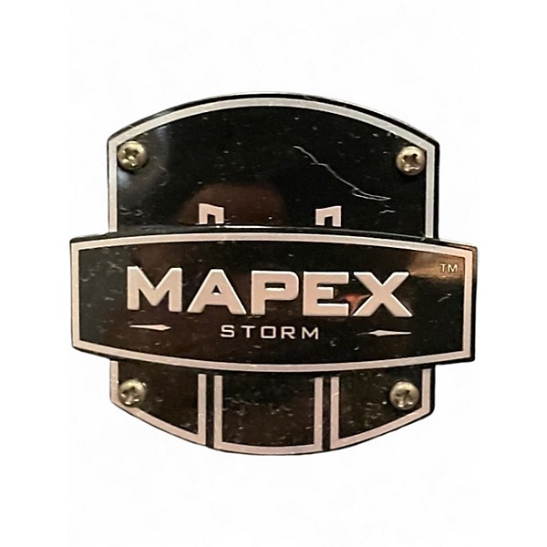 Used Mapex 5 Piece Storm Black Drum Kit