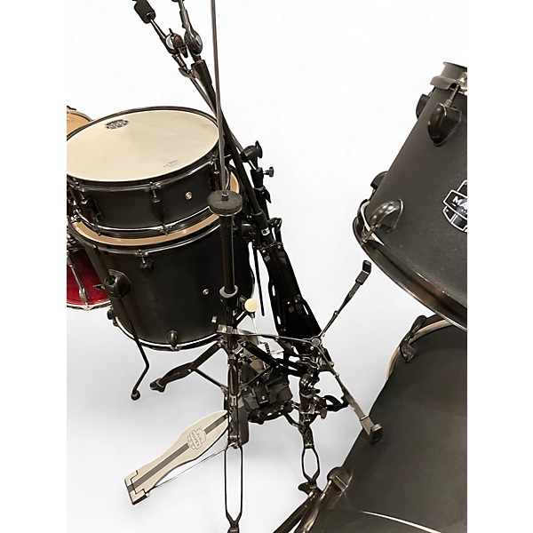 Used Mapex 5 Piece Storm Black Drum Kit