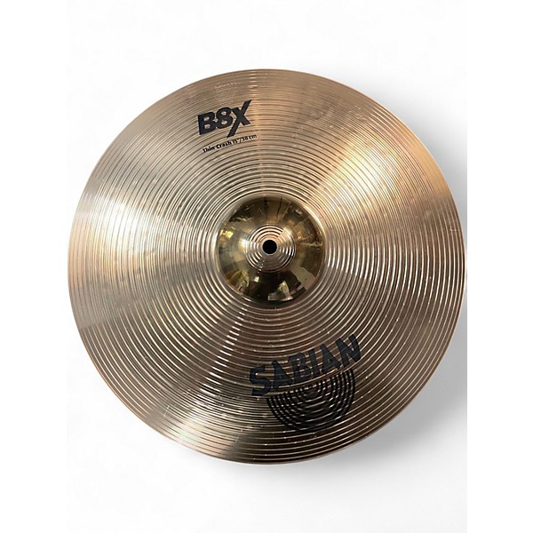 Used SABIAN 15in B8X Thin Crash Cymbal