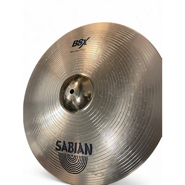 Used SABIAN 17in B8X Thin Crash Cymbal