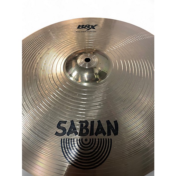 Used SABIAN 17in B8X Thin Crash Cymbal