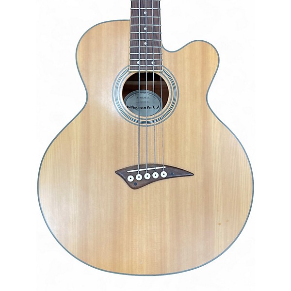 Used Dean PlayEABC5 Natural Acoustic Bass Guitar