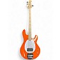Used Sterling by Music Man Stingray Orange Electric Bass Guitar thumbnail