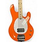 Used Sterling by Music Man Stingray Orange Electric Bass Guitar