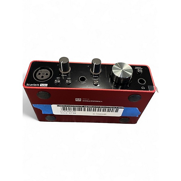 Used Focusrite Scarlett Solo Gen 3 Audio Interface