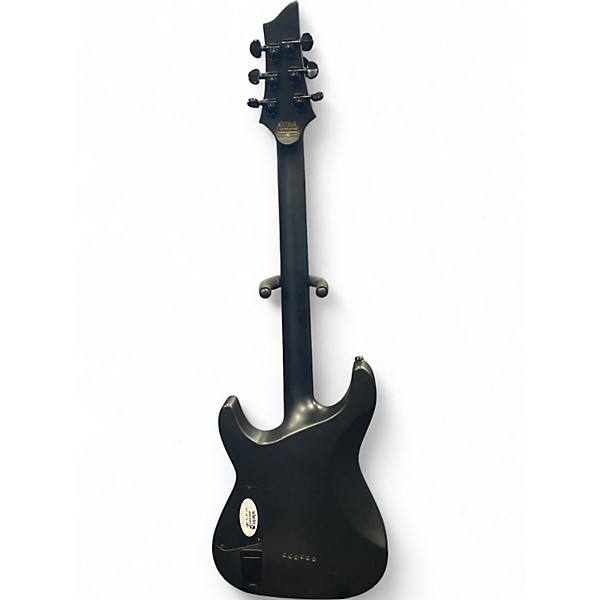Used Schecter Guitar Research C1 Platinum Black Solid Body Electric Guitar