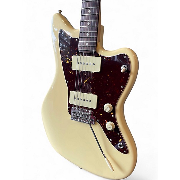 Used Fender American Performer Jazzmaster Vintage White Solid Body Electric Guitar