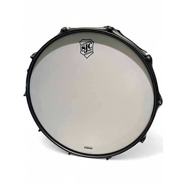 Used SJC Drums 14in ALPHA Black Drum