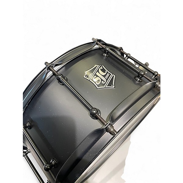 Used SJC Drums 14in ALPHA Black Drum