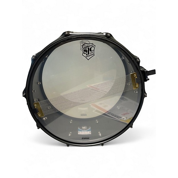 Used SJC Drums 14in ALPHA Black Drum