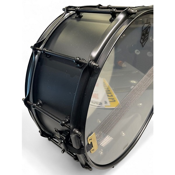 Used SJC Drums 14in ALPHA Black Drum