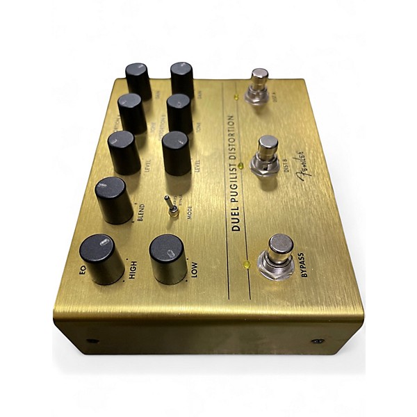 Used Fender Duel Pugilist Distortion Effect Pedal