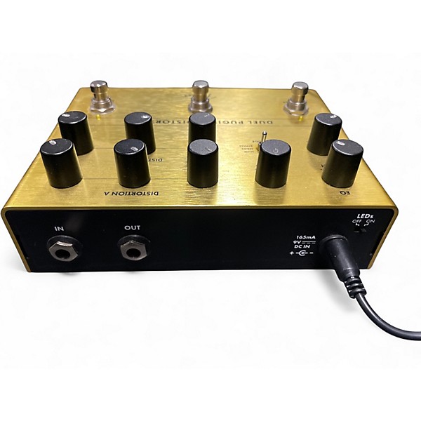 Used Fender Duel Pugilist Distortion Effect Pedal
