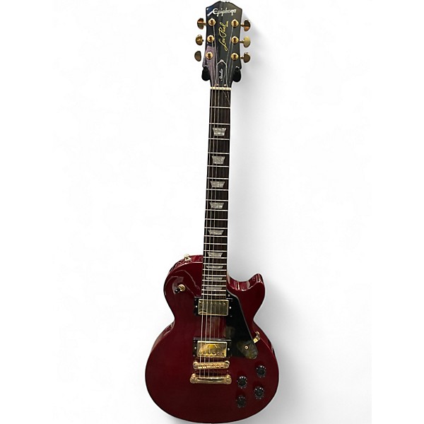 Used Epiphone Les Paul Studio Wine Red Solid Body Electric Guitar