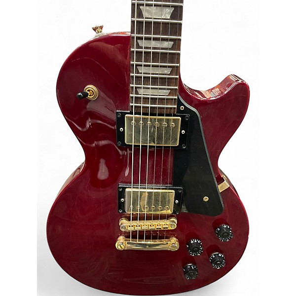 Used Epiphone Les Paul Studio Wine Red Solid Body Electric Guitar