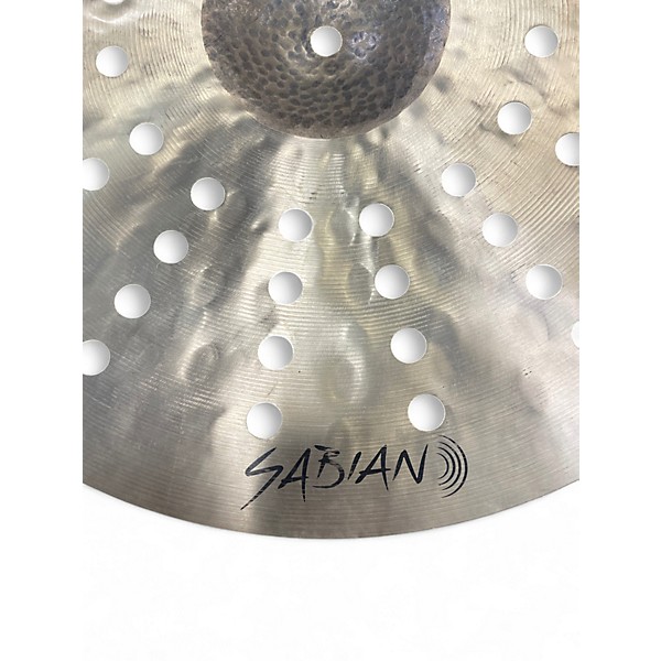Used SABIAN 16in HHX COMPLEX AERO CRASH Cymbal