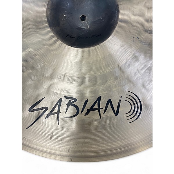 Used SABIAN 22in BFMWORLD RIDE Cymbal