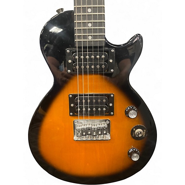Used Epiphone Les Paul Express 2 Color Sunburst Solid Body Electric Guitar