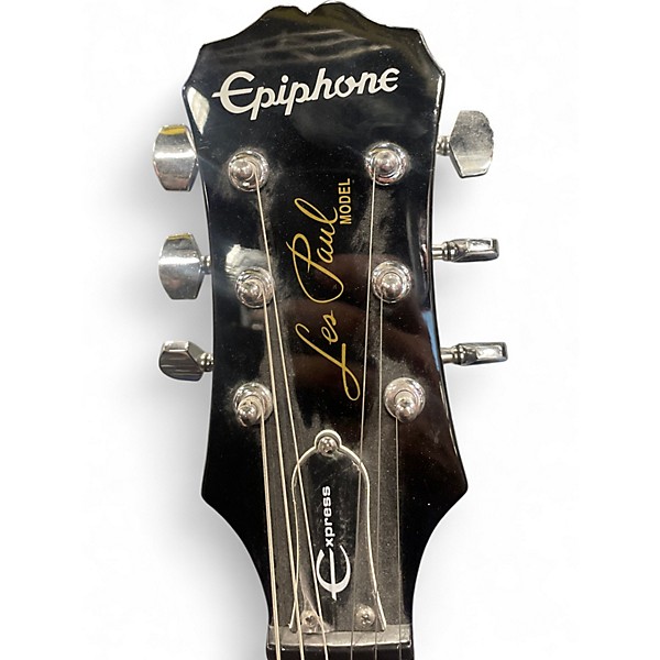 Used Epiphone Les Paul Express 2 Color Sunburst Solid Body Electric Guitar