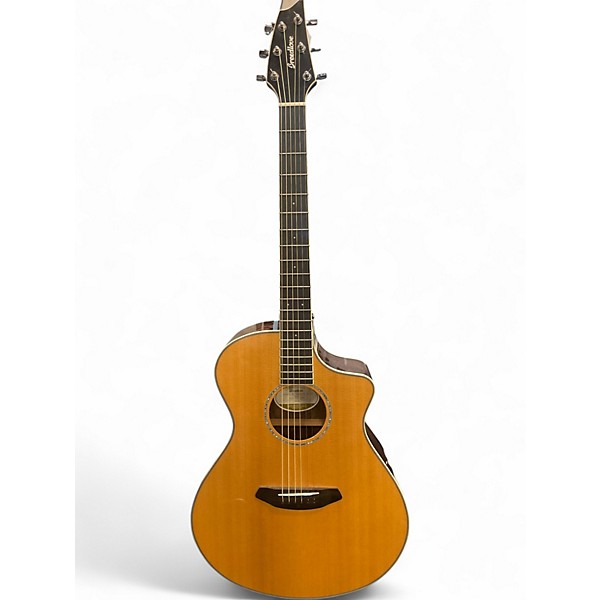 Used Breedlove Pursuit Concert Natural Acoustic Electric Guitar