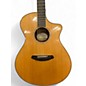 Used Breedlove Pursuit Concert Natural Acoustic Electric Guitar