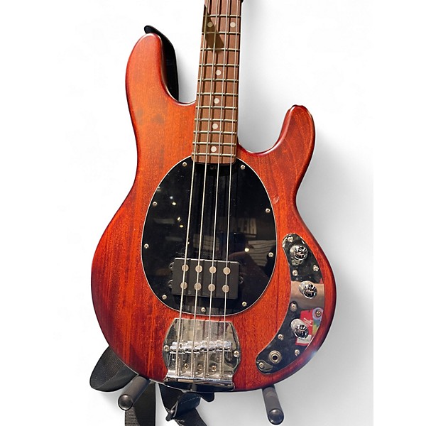 Used Sterling by Music Man Ray4 Walnut Electric Bass Guitar