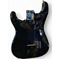 Used Fender Tom Delonge Signature Stratocaster Black Chrome Solid Body Electric Guitar