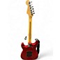Used Squier Bullet Stratocaster Chrome Red Solid Body Electric Guitar