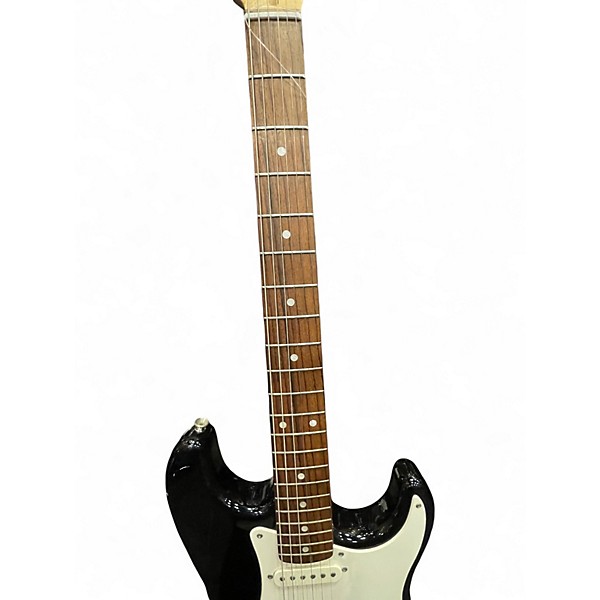 Used Squier STRAT Black Solid Body Electric Guitar