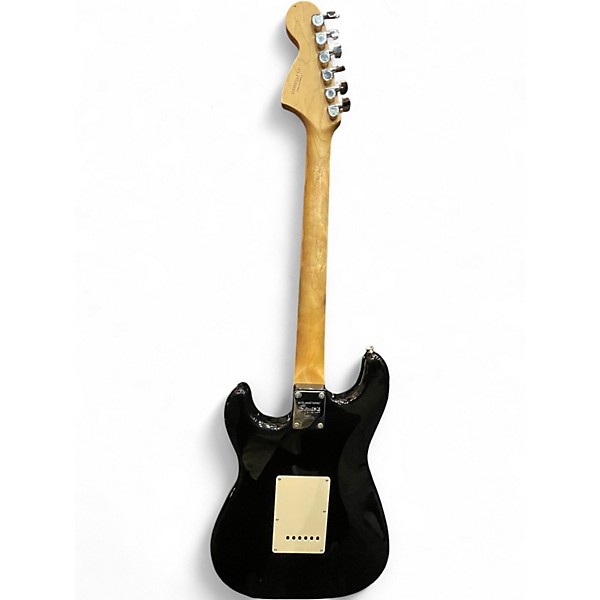 Used Squier STRAT Black Solid Body Electric Guitar