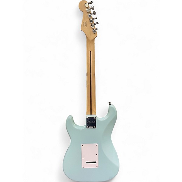 Used Squier Sonic Stratocaster Surf Green Solid Body Electric Guitar
