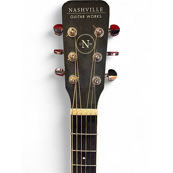 Used Nashville Guitar Works D10CE Natural Acoustic Electric Guitar