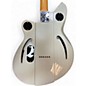 Used Reverend Airsonic Silver Solid Body Electric Guitar