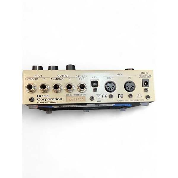 Used BOSS DD500 Digital Delay Effect Pedal