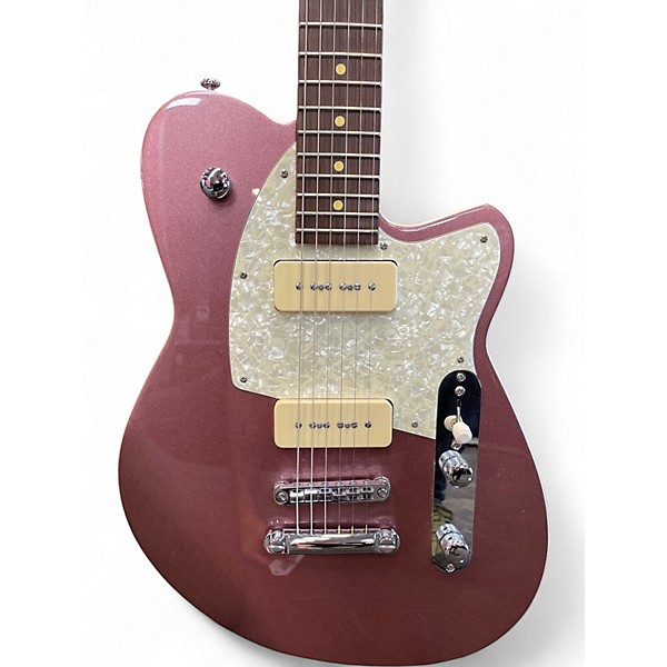 Used Reverend CHARGER 290 Pink Solid Body Electric Guitar