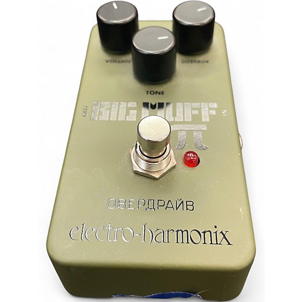 Used Electro-Harmonix Big Muff Triangle Pi Distortion Effect Pedal