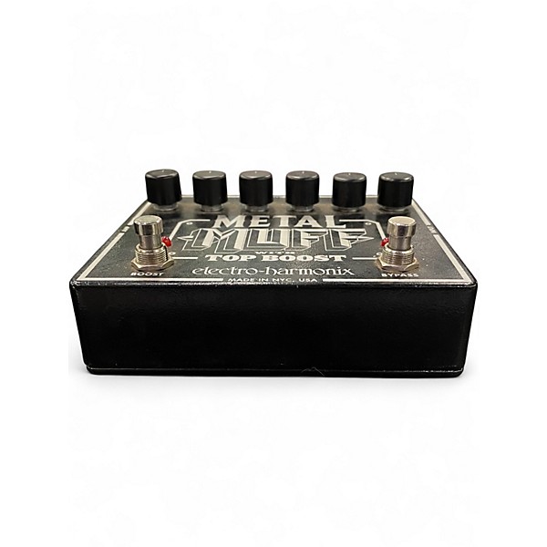 Used Electro-Harmonix Metal Muff Distortion With Top Boost Effect Pedal