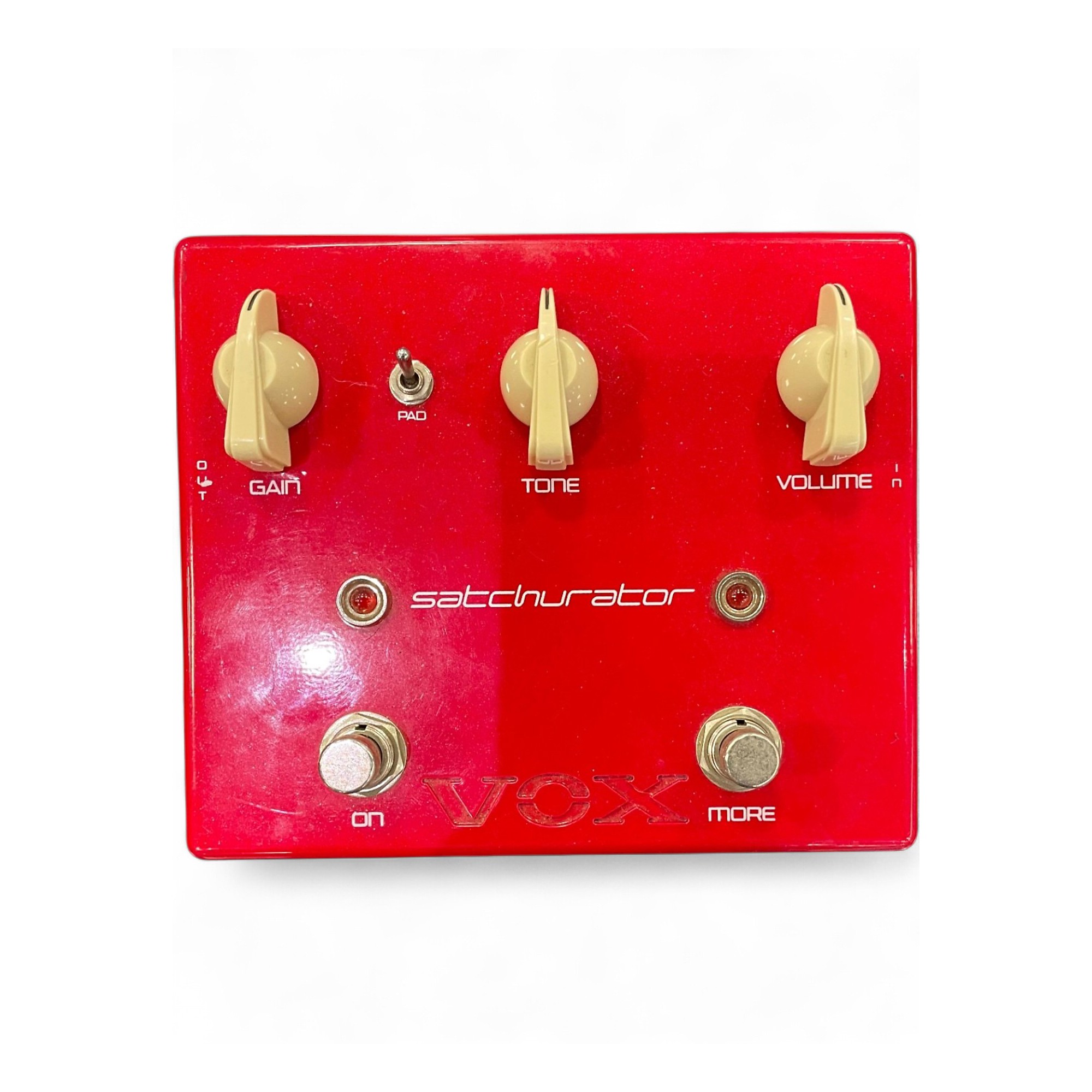 Used VOX JSDS Joe Satriani Satchurator Distortion Effect Pedal
