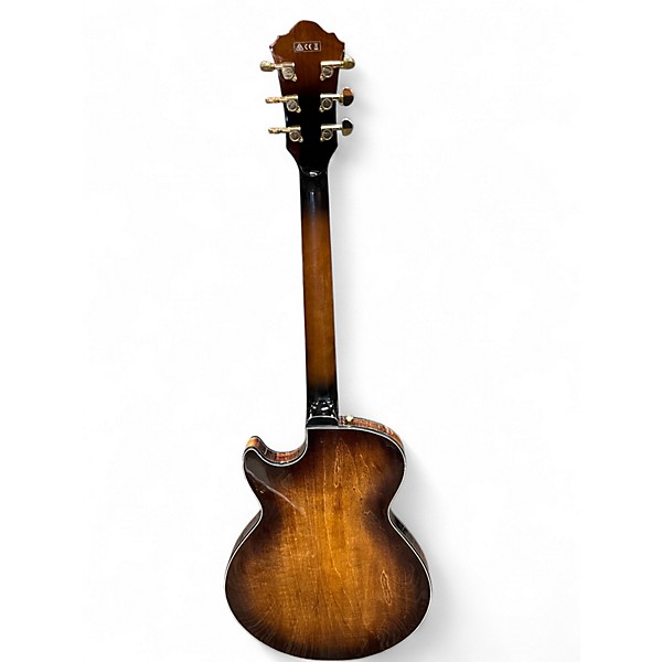 Used Ibanez AGS73T Antique Burst Hollow Body Electric Guitar