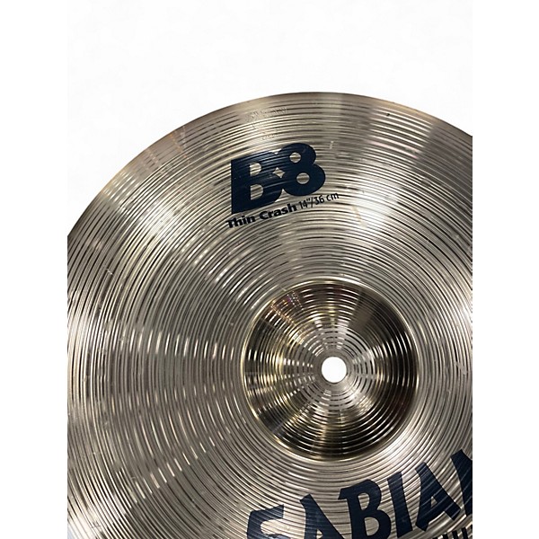 Used SABIAN 13in B8 Hi Hat Pair Cymbal