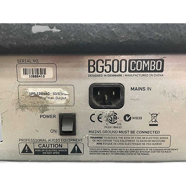 Used TC Electronic BG500 2X10 Bass Combo Amp