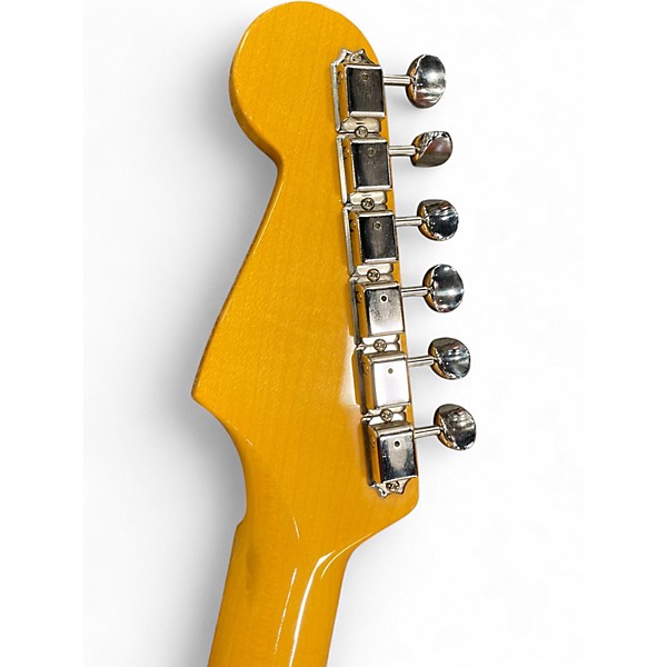 Used Fender Eric Johnson Stratocaster 2 Tone Sunburst Solid Body Electric Guitar
