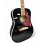 Used Epiphone Hummingbird Pro Black Acoustic Electric Guitar
