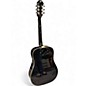 Used Epiphone Hummingbird Pro Black Acoustic Electric Guitar