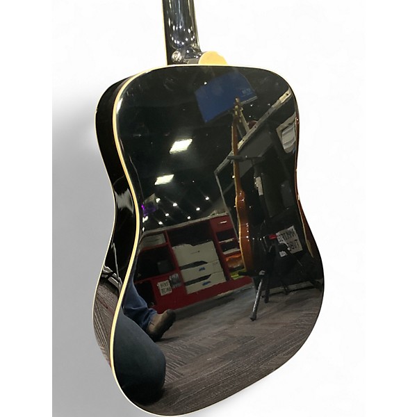 Used Epiphone Hummingbird Pro Black Acoustic Electric Guitar