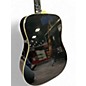 Used Epiphone Hummingbird Pro Black Acoustic Electric Guitar